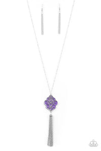 Malibu Mandala - Purple Necklace - Paparazzi