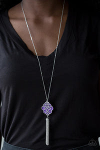 Malibu Mandala - Purple Necklace - Paparazzi