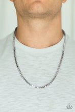 Load image into Gallery viewer, Boxed In - Silver Necklace - Paparazzi