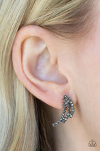 Load image into Gallery viewer, Wing Bling - Silver Earrings - Paparazzi