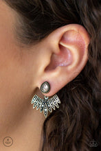 Load image into Gallery viewer, Wing Fling - Brass Earrings - Paparazzi