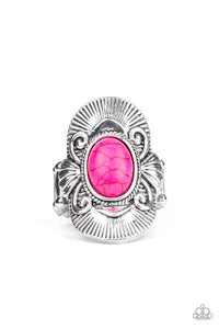 Oracle Oasis - Pink Ring - Paparazzi