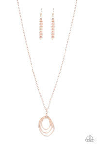 Relic Redux - Rose Gold Necklace - Paparazzi