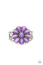 Load image into Gallery viewer, Stone Gardenia - Purple Ring - Paparazzi