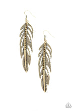 Load image into Gallery viewer, Give Me a ROOST - Brass Earrings - Paparazzi