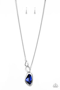 Optical Opulence - Blue Necklace - Paparazzi