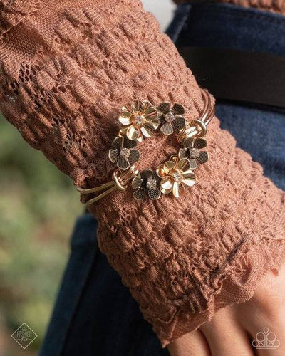 Genuine Garden - Gold Bracelet - Paparazzi