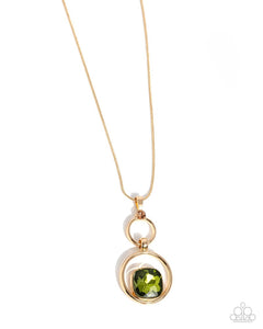 Debutante Delight - Green Necklace - Paparazzi