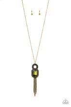 Load image into Gallery viewer, A Good TALISMAN Is Hard To Find - Green Necklace - Paparazzi