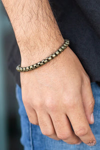 Alley Oop - Brass Urban Bracelet - Paparazzi