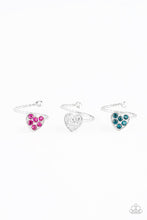 Load image into Gallery viewer, Starlet Shimmer - Kids Heart Rings