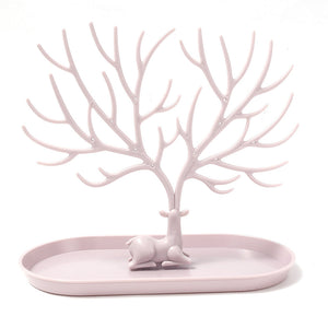 Deer Jewelry Display Stand with Drawer