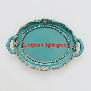 Creative Resin Jewelry Holder Plate
