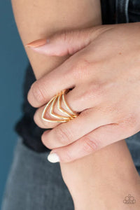 The Main Point - Gold Ring - Paparazzi