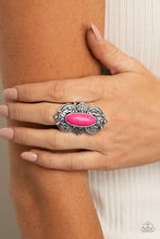 Load image into Gallery viewer, Lotus Oasis - Pink Ring - Paparazzi