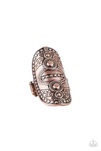 Load image into Gallery viewer, Tiki Trail - Copper Ring - Paparazzi