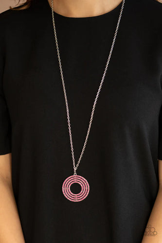 High-Value Target - Pink Necklace - Paparazzi