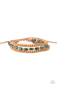 Refreshingly Rural - Green Bracelet - Paparazzi