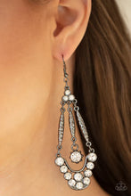 Load image into Gallery viewer, High-Ranking Radiance - Black Earrings - Paparazzi