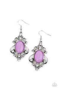 Tour de Fairytale - Purple Earrings - Paparazzi