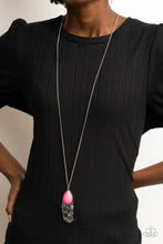 Load image into Gallery viewer, Musically Mojave - Pink Necklace - Paparazzi