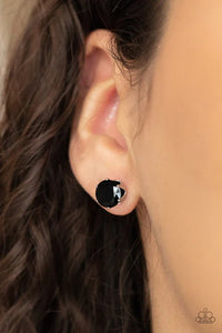 Modest Motivation - Black Earrings - Paparazzi