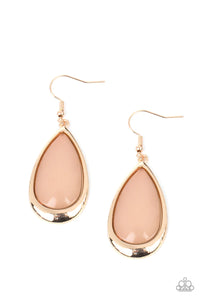 A World To SEER- Brown Earrings - Paparazzi