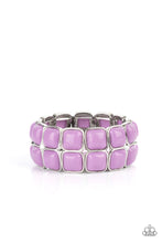 Load image into Gallery viewer, Double The DIVA-ttitude - Purple Bracelet - Paparazzi