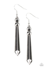 Load image into Gallery viewer, Sparkle Stream - Silver Earrings - Paparazzi