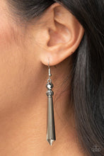 Load image into Gallery viewer, Sparkle Stream - Silver Earrings - Paparazzi