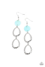 Load image into Gallery viewer, Surfside Shimmer - Blue Earrings - Paparazzi