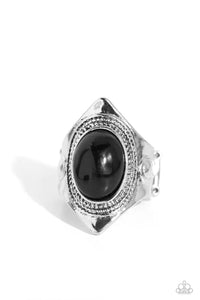 Safari Sightseer - Black Ring - Paparazzi