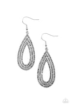 Load image into Gallery viewer, Exquisite Exaggeration - Silver Earrings - Paparazzi