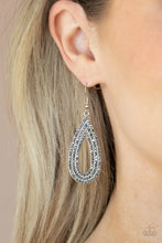 Load image into Gallery viewer, Exquisite Exaggeration - Silver Earrings - Paparazzi