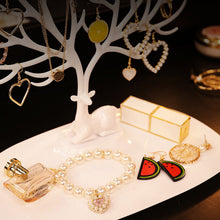 Load image into Gallery viewer, Deer Jewelry Display Stand with Drawer