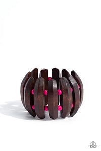 Bora Bora Bauble - Pink Bracelet - Paparazzi