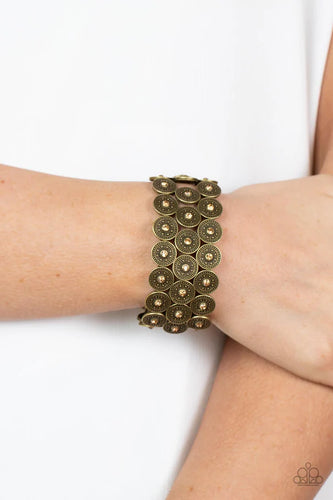 Forgotten Treasure - Brass Bracelet - Paparazzi