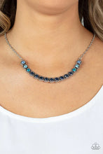 Load image into Gallery viewer, Throwing SHADES - Blue Necklace - Paparazzi