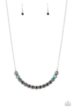 Load image into Gallery viewer, Throwing SHADES - Blue Necklace - Paparazzi