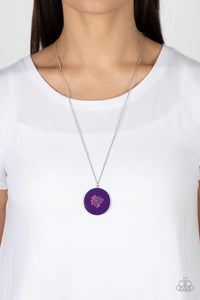 Prairie Picnic - Purple Necklace - Paparazzi