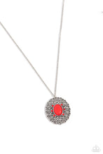 Load image into Gallery viewer, Solar Stunner - Red Necklace - Papaparazzi