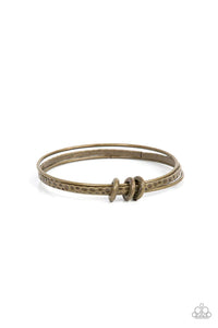 Bauble Bash - Brass Bracelet - Paparazzi