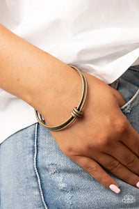 Bauble Bash - Brass Bracelet - Paparazzi