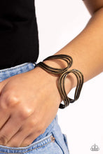 Load image into Gallery viewer, Shockwave Attitude - Brass Bracelet - Paparazzi