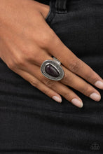 Load image into Gallery viewer, Downtown Desertscape - Black Ring - Paparazzi