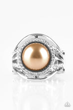 Load image into Gallery viewer, Pampered In Pearls - Brown Ring - Paparazzi