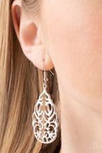 Load image into Gallery viewer, Vineyard Vista - Silver Earrings - Paparazzi