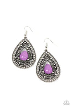 Load image into Gallery viewer, Cloud Nine Couture - Purple Earrings - Paparazzi