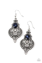 Load image into Gallery viewer, Castle Chateau - Blue Earrings - Paparazzi