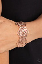 Load image into Gallery viewer, Baroque Bouquet - Rose Gold Bracelet - Paparazzi